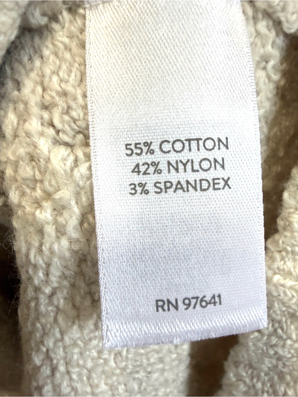 J. Jill Cream Cable-Knit Crew Sweater - Picture 7 of 7